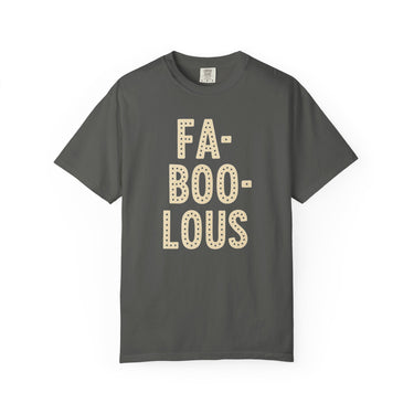 FA-BOO-LOUS Unisex Garment-Dyed T-Shirt, Funny Halloween Tee, Fall Fashion, Casual Everyday Wear, Gift for Friends